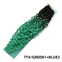Women's Star Fashion 3T-SORANGE TT2/Blue3 60 TT4/Corange6 Carnival Birthday Stage Chemical Fiber Long Curly Hair Long Bangs Wigs sku image 4