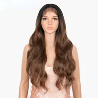 Women's Ruili Casual Birthday Stage High Temperature Wire Centre Parting Centre Parting Wigs sku image 8