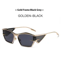 Casual Style Hawaiian Tropical Irregular Tinted Lenses Resin Special-Shaped Mirror Full Frame Glasses main image 6