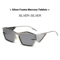 Casual Style Hawaiian Tropical Irregular Tinted Lenses Resin Special-Shaped Mirror Full Frame Glasses main image 5