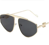 Hawaiian Tropical Geometric Ac Polygon Full Frame Glasses sku image 1