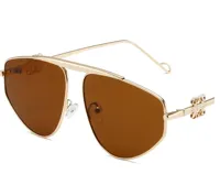 Hawaiian Tropical Geometric Ac Polygon Full Frame Glasses main image 4
