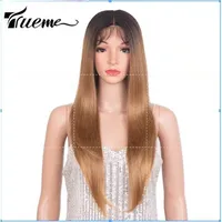 Unisex Ruili Casual Carnival Birthday High Temperature Wire Centre Parting CS WS/F UPG LACE CAMIA Wigs main image 5
