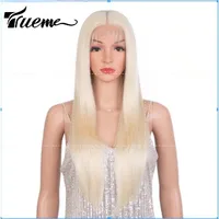 Unisex Ruili Casual Carnival Birthday High Temperature Wire Centre Parting CS WS/F UPG LACE CAMIA Wigs sku image 1