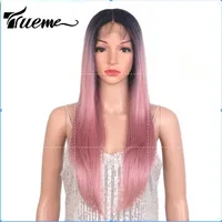 Unisex Ruili Casual Carnival Birthday High Temperature Wire Centre Parting CS WS/F UPG LACE CAMIA Wigs sku image 2