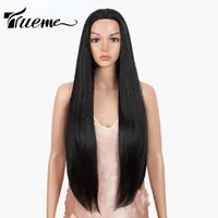 Unisex Ruili Casual Carnival Birthday High Temperature Wire Centre Parting CS WS/F UPG LACE CAMIA Wigs sku image 4