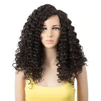 Women's Ruili 20inches Casual Carnival Birthday High Temperature Wire Side Fringe Bangs Wigs sku image 2