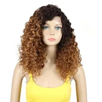 Women's Ruili 20inches Casual Carnival Birthday High Temperature Wire Side Fringe Bangs Wigs sku image 4