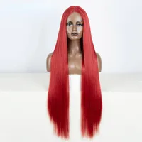 Women's Ruili Casual Carnival Stage High Temperature Wire Centre Parting Centre Parting Wigs main image 4