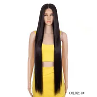 Women's Ruili Casual Carnival Stage High Temperature Wire Centre Parting Centre Parting Wigs sku image 2