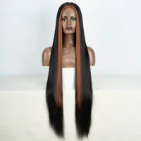 Women's Ruili Casual Carnival Stage High Temperature Wire Centre Parting Centre Parting Wigs sku image 6