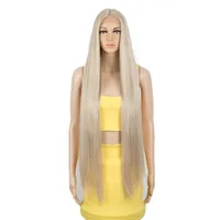 Women's Ruili Casual Carnival Stage High Temperature Wire Centre Parting Centre Parting Wigs sku image 7