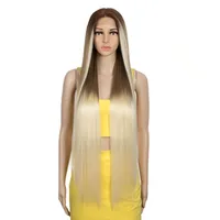 Women's Ruili Casual Carnival Stage High Temperature Wire Centre Parting Centre Parting Wigs sku image 8