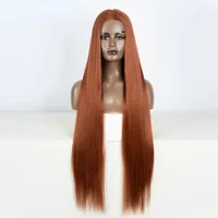 Women's Ruili Casual Carnival Stage High Temperature Wire Centre Parting Centre Parting Wigs sku image 10