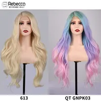 Women's Star Fashion 1B TAT 1B/33D/130E TAT4/12/APRIC Casual Carnival Birthday High Temperature Wire Homogeneous And Oblique Long Curly Hair Long Bangs Wigs main image 2