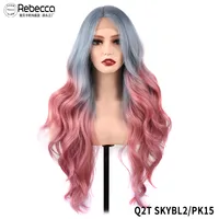 Women's Star Fashion 1B TAT 1B/33D/130E TAT4/12/APRIC Casual Carnival Birthday High Temperature Wire Homogeneous And Oblique Long Curly Hair Long Bangs Wigs sku image 2