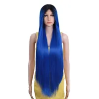 Women's Simple Style Casual Birthday Stage High Temperature Wire Centre Parting Centre Parting Wigs main image 3