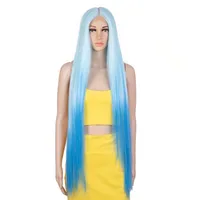 Women's Simple Style Casual Birthday Stage High Temperature Wire Centre Parting Centre Parting Wigs main image 5