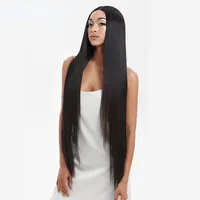 Women's Simple Style Casual Birthday Stage High Temperature Wire Centre Parting Centre Parting Wigs sku image 1
