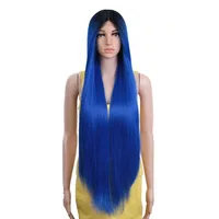 Women's Simple Style Casual Birthday Stage High Temperature Wire Centre Parting Centre Parting Wigs sku image 9