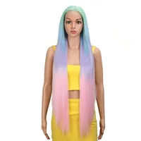 Women's Simple Style Casual Birthday Stage High Temperature Wire Centre Parting Centre Parting Wigs sku image 11