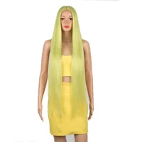 Women's Simple Style Casual Birthday Stage High Temperature Wire Centre Parting Centre Parting Wigs sku image 13
