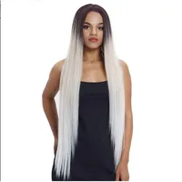 Women's Simple Style Casual Birthday Stage High Temperature Wire Centre Parting Centre Parting Wigs sku image 15