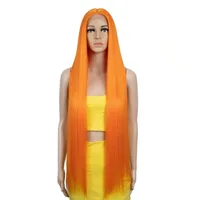 Women's Simple Style Casual Birthday Stage High Temperature Wire Centre Parting Centre Parting Wigs sku image 17