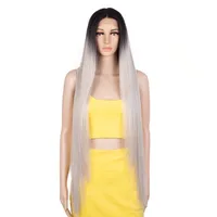 Women's Simple Style Casual Birthday Stage High Temperature Wire Centre Parting Centre Parting Wigs sku image 28