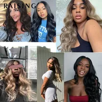 Women's Ruili Casual Birthday Stage High Temperature Wire Centre Parting Centre Parting Wigs main image 4