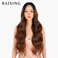 Women's Ruili Casual Birthday Stage High Temperature Wire Centre Parting Centre Parting Wigs sku image 4