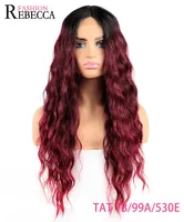 Women's Casual Elegant 1B TAT 4/145I/26D TAT 6/27/24E Casual Masquerade Carnival High Temperature Wire Long Bangs Curls Wigs sku image 5