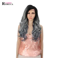 Unisex Star Fashion Casual Carnival Stage High Temperature Wire Bangs Long Curly Hair With Bangs Wigs main image 1
