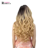 Unisex Star Fashion Casual Carnival Stage High Temperature Wire Bangs Long Curly Hair With Bangs Wigs main image 2