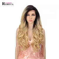 Unisex Star Fashion Casual Carnival Stage High Temperature Wire Bangs Long Curly Hair With Bangs Wigs main image 3