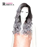 Unisex Star Fashion Casual Carnival Stage High Temperature Wire Bangs Long Curly Hair With Bangs Wigs main image 5