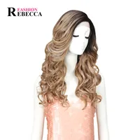 Unisex Star Fashion Casual Carnival Stage High Temperature Wire Bangs Long Curly Hair With Bangs Wigs main image 4