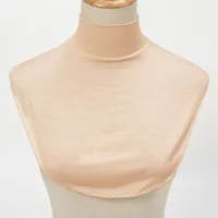 Cross-Border New Arrival European And American Fake Collar Shirt Cover Modal Detachable Collar Scarf Monochrome Women's Base Shirt Cover Factory Direct Sales sku image 10
