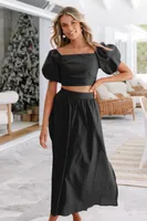 Holiday Daily Women's Casual Elegant Vacation Solid Color Polyester Skirt Co-ord Set Shorts Sets sku image 14