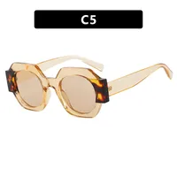 Cute Sexy Streetwear Solid Color Ac Round Frame Full Frame Glasses sku image 5