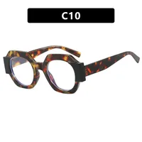 Cute Sexy Streetwear Solid Color Ac Round Frame Full Frame Glasses sku image 10