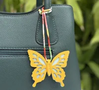 Pu Leather Butterfly Bag Charms sku image 1