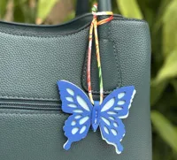 Pu Leather Butterfly Bag Charms sku image 2