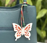 Pu Leather Butterfly Bag Charms sku image 4