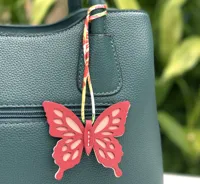 Pu Leather Butterfly Bag Charms sku image 7