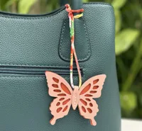 Pu Leather Butterfly Bag Charms sku image 15