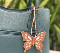 Pu Leather Butterfly Bag Charms sku image 16