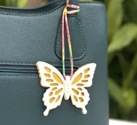 Pu Leather Butterfly Bag Charms sku image 19