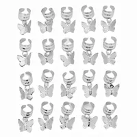 Women's Casual Elegant Simple Style Holiday Party Street Curls Straight Hair Dreadlocks Hair Rings sku image 6