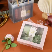 Window Transparent Gift Box Gift Box Tanabata Valentine's Day Gift Box Companion Gift Box Birthday Gift Box Wholesale main image 4